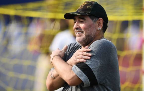 아르헨티나 축구 영웅 디에고 마라도나. 2017.12.12 AFP 연합뉴스