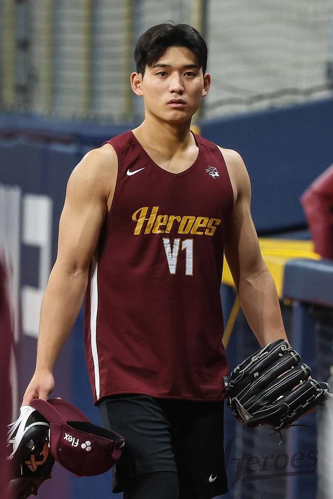 ▲ 이강준 ⓒ키움 히어로즈