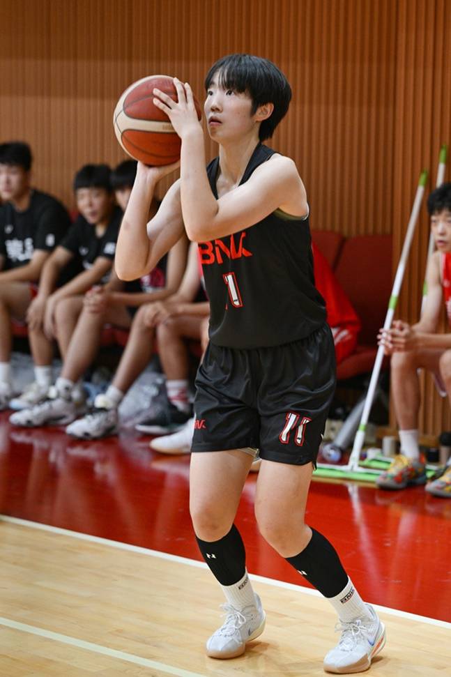 BNK 김정은. /사진=WKBL 제공
