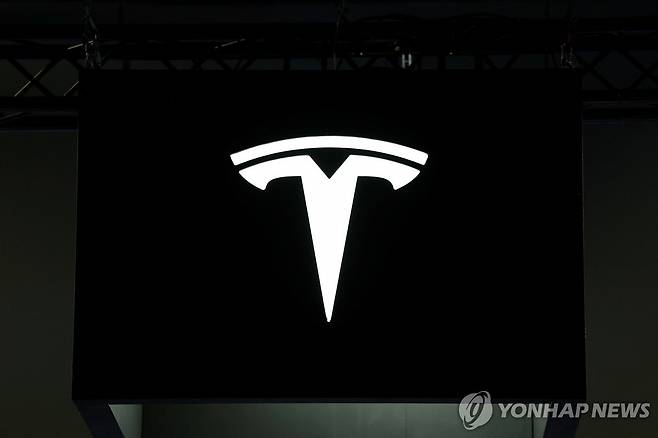 테슬라 로고 [로이터 연합뉴스 자료사진. 재판매 및 DB 금지]