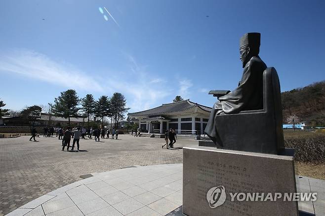 다산 정약용 선생 상 [연합뉴스 자료사진]