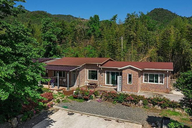 푸소 펜션 전경.