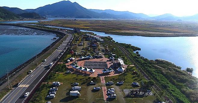 추천관광지- 고흥 해창만오토캠핑장