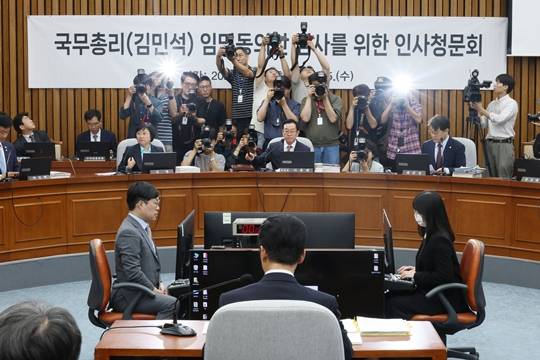 김민석 국무총리 후보자 청문회가 그제(24일)와 어제(25일) 이틀간 열렸다. (출처 : 뉴스1)