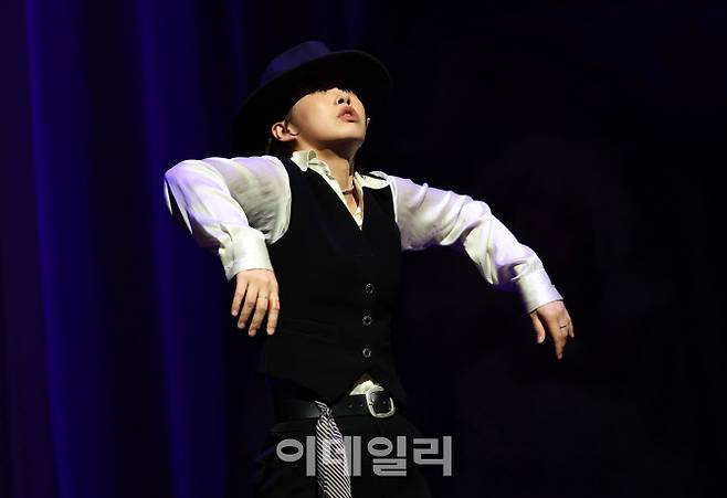 26일 뮤지컬 ‘프리다’ 프레스콜에서 참여한 아이키(사진=뉴스1)