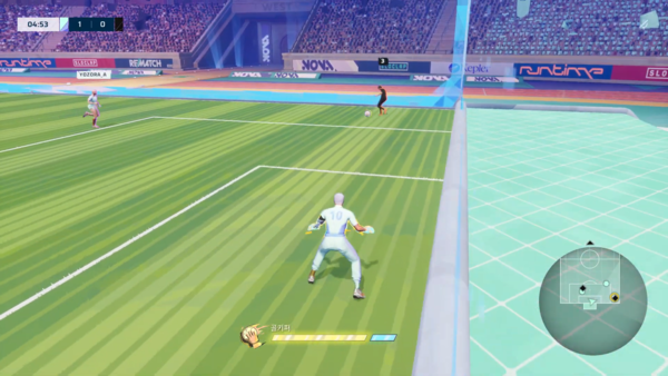 - 패널티 라인 안에 먼저 들어간 유저가 골키퍼를 담당하게 된다