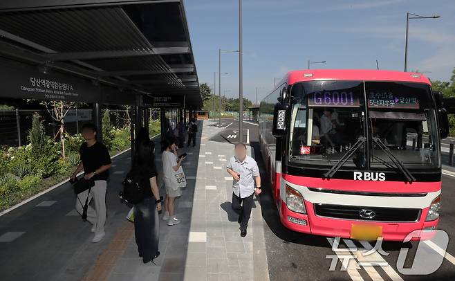 수도권 광역버스 모습../뉴스1 ⓒ News1 박세연 기자
