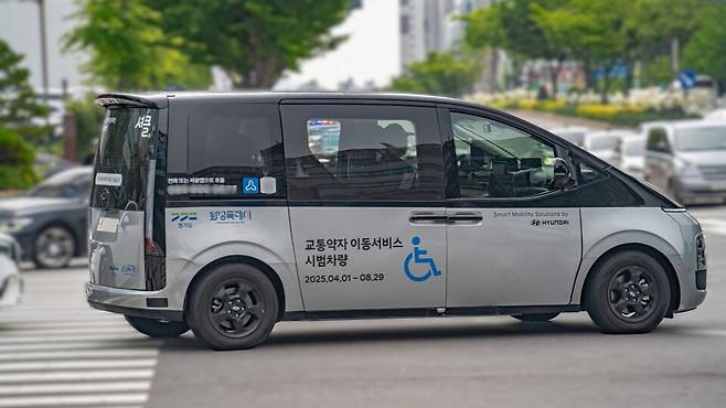 사진 : 현대차 스타리아 EV 테스트카 (출처=오토스파이넷/ShinGeun)