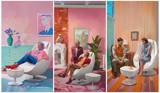 HS애드가 AI로 제작한 LG전자 '힐링미 아르테' 캠페인. /HS애드 제공