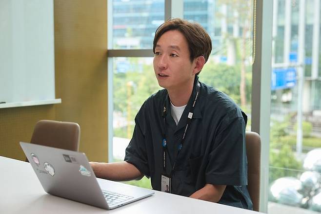 배준영 넥슨 플랫폼본부 본부장이 성남시 분당구에 위치한 넥슨코리아 사옥에서 데일리안과 인터뷰하고 있다.ⓒ넥슨