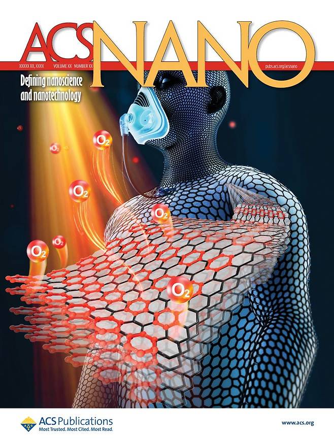 ACS Nano 2025년 6월 24일 표지논문 이미지. 국립한국해양대 제공