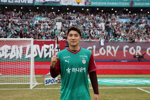 주민규(대전하나시티즌). 한국프로축구연맹 제공