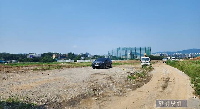 충북 청주시 서원구 신분평 일대 모습. 사진=오세성 한경닷컴 기자