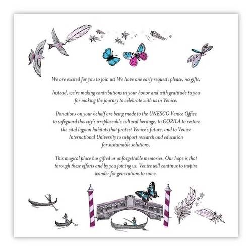 제프 베이조스 아마존 창업자의 결혼식 초대장. [사진 = 연합뉴스]