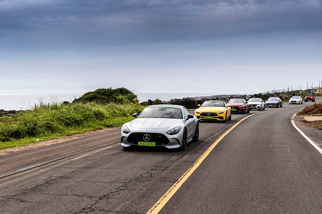 벤츠 코리아는 오는 27일까지 인플루언서 및 고객들을 대상으로 '2025 드림 라이드' 행사를 진행한다. /사진=벤츠코리아