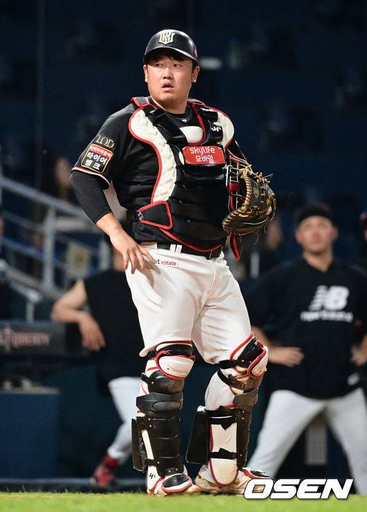 [OSEN=창원, 이석우 기자] KT 위즈 김준태 002 2023.07.29 / foto0307@osen.co.kr