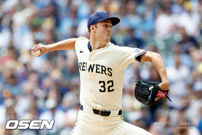 [사진] 밀워키 브루어스 제이콥 미시오로스키. ⓒGettyimages(무단전재 및 재배포 금지)