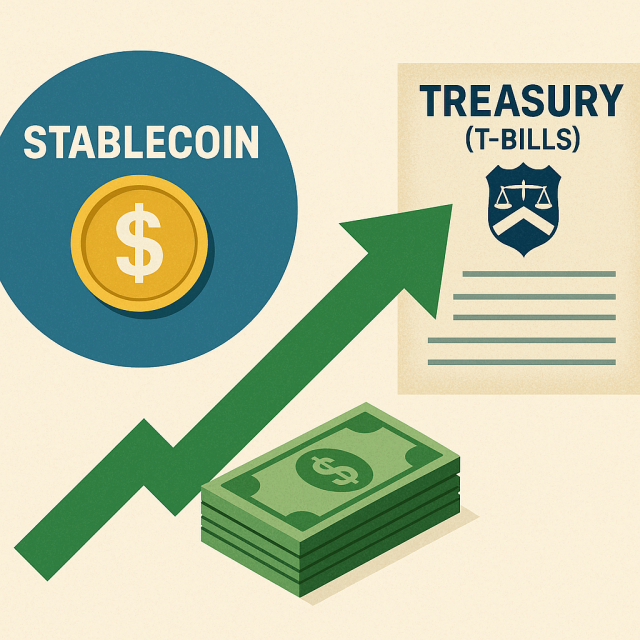 스테이블코인과 달러화, 국채. 챗GPT 생성 이미지