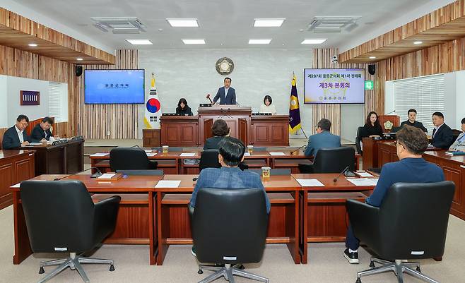 울릉군의회 제1차 정례회 폐회./울릉군의회 제공