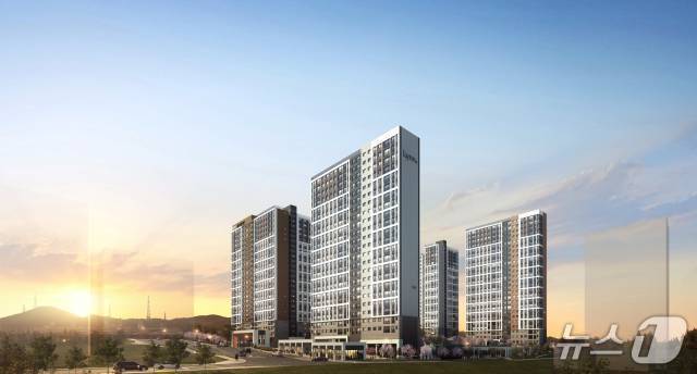 부산 장안지구 우미 린 프리미어 조감도 (우미건설 제공)