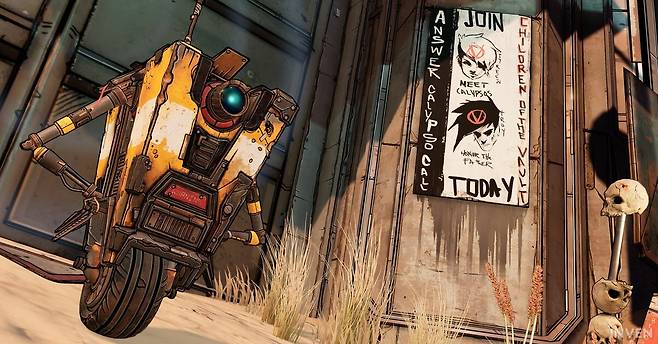 ▲ 유치한 개그가 많았다는 평가에 DLC에서 곧바로 유머의 수위와 양을 조절하며 개선된 모습을 보였다