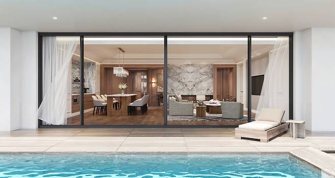 그랜드 켄싱턴 설악비치의 더 펜트 하우스. [사진출처 = 이랜드파크]