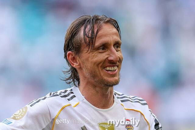 클럽 월드컵 이후 AC 밀란에 합류할 것으로 보이는 루카 모드리치. /게티이미지코리아