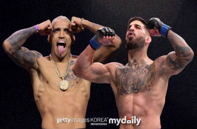 토푸리아(오른쪽)와 올리베이라. /게티이미지코리아