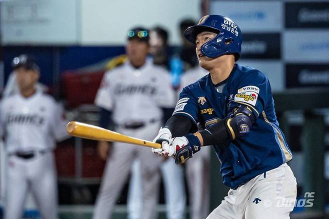 [서울=뉴시스] 프로야구 NC 다이노스의 안중열. (사진 = NC 다이노스 제공) *재판매 및 DB 금지