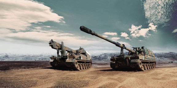 한화에어로스페이스의 주력 제품인 K-9 자주포. 한화에어로스페이스 제공
