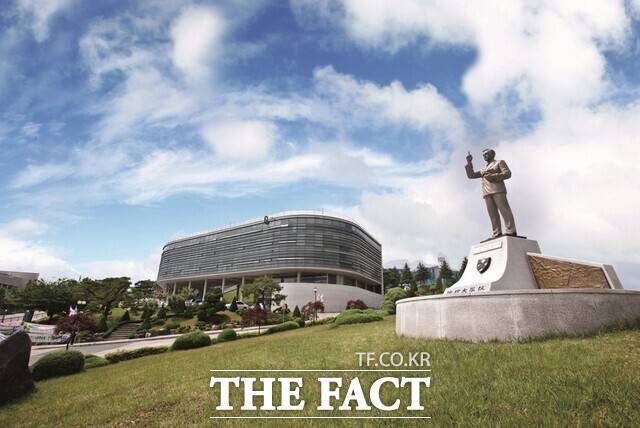 배재대학교 킴스가든 국제교류관 전경. /배재대