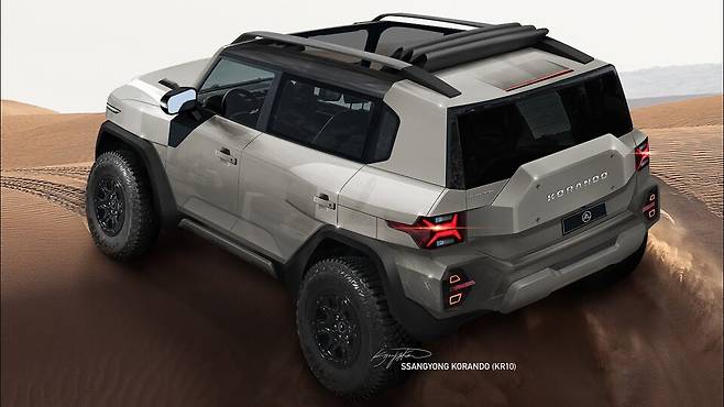 사진 : KGM KR10 예상도 (출처=NYMammoth)