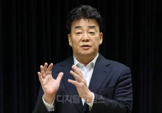 백종원 더본코리아 대표. 이슬기기자 9904sul@dt.co.kr