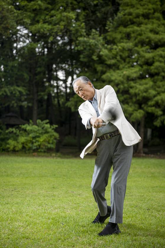 6월 26일 서울 여의도 국회 의정관에서 권노갑 김대중재단 이사장. 그는 요즘 한국외대 대학원에서 박사 논문을 준비하고 있다. 최영재 기자