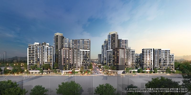 서울 은평구 ‘힐스테이트 메디알레’ 투시도. [사진 출처 = 현대건설]