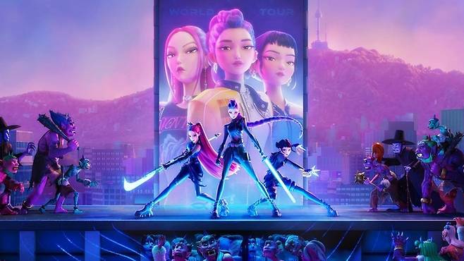 ‘케이팝 데몬 헌터스’ 이미지. 넷플릭스