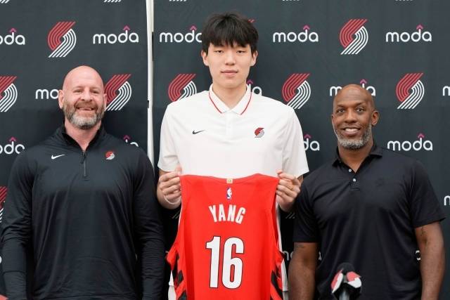‘중국산 요키치’ 양한센의 NBA 입성. 포틀랜드 트레일 블레이저스, 그리고 천시 빌럽스 감독은 그를 단순한 유망주로 바라보지 않고 있다. 사진=AP=연합뉴스