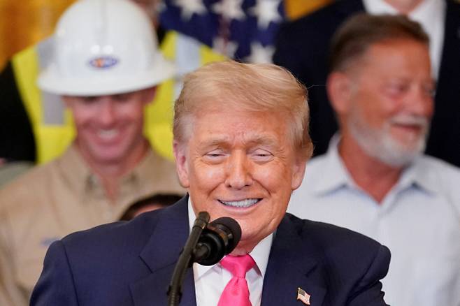 도널드 트럼프 미국 대통령이 "북한과 분쟁이 있다면 해결할 것"이라고 말했다. /사진=로이터