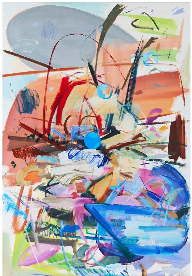 심혜린, 이 점으로 붕괴!  Collapse into a Point  2024 캔버스에 유채 oil on canvas  145.5x97cm *재판매 및 DB 금지