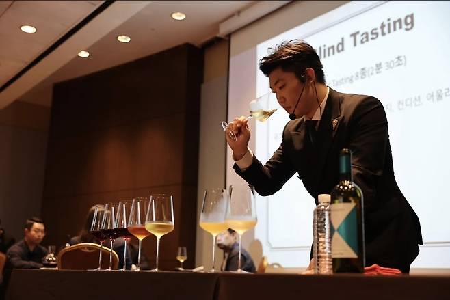 배성민 소믈리 블라인드 테이스팅.