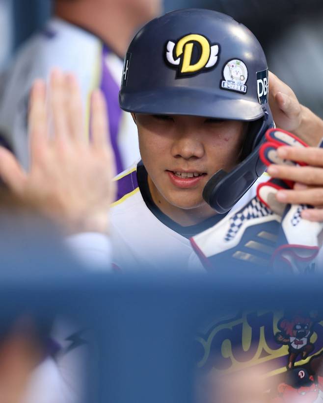 두산 베어스 내야수 박준순. /사진=두산 베어스 제공