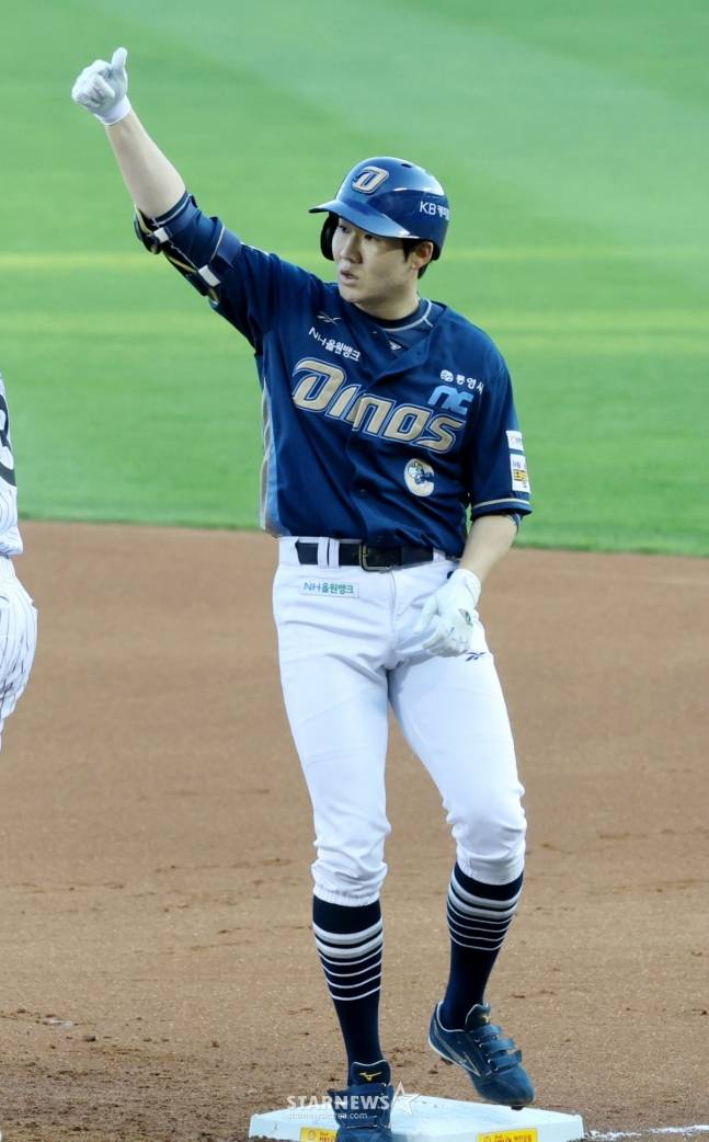 NC 다이노스 박민우. /사진=김진경 대기자
