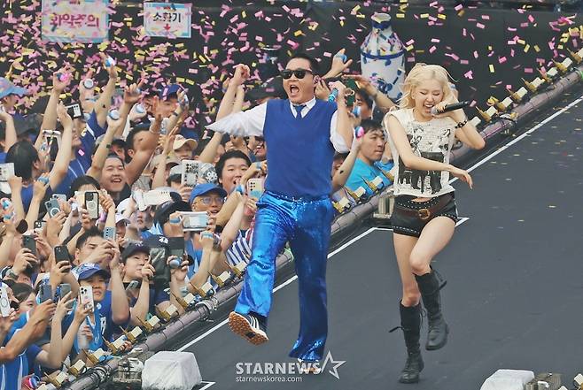 '싸이와 로제'의 흠뻑쇼[★포토]