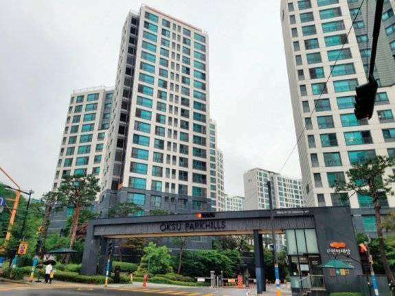 서울 성동구 e편한세상옥수파크힐스. 김우정 기자