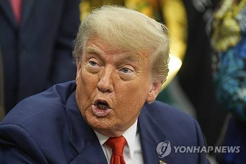 도널드 트럼프 미국 대통령 [워싱턴 AP=연합뉴스. 재판매 및 DB 금지]