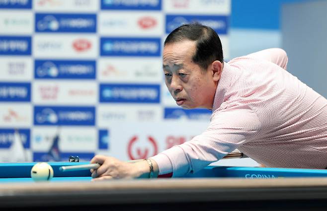 PBA 최고령 선수인 98 방콕아시안게임 동메달리스트 김정규. 사진=PBA