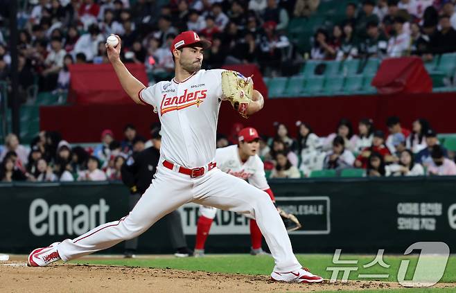 SSG 랜더스 미치 화이트. / 뉴스1 DB ⓒ News1 박세연 기자