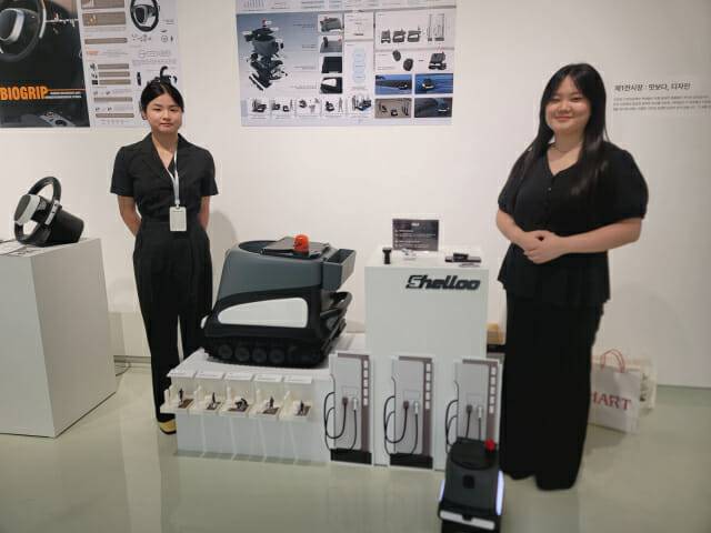 최우수상을 수상한 이다은·서승현 학생