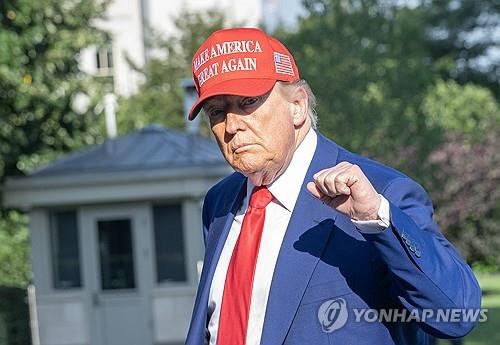 트럼프 미국 대통령. EPA 연합뉴스