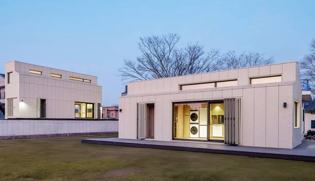 전라북도 김제에 설치된 ‘LG 스마트코티지’. LG전자 제공